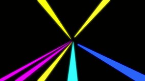 abstract futuristic 4k fractal style background 3d render abstract geometric background fluorescent ultraviolet light, glowing neon lines rotating, blue red pink purple spectrum 4k motion pattern huge - Powered by Shutterstock - Get 15% off with code: PIKWIZARD15