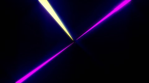 abstract futuristic 4k fractal style background 3d render abstract geometric background fluorescent ultraviolet light, glowing neon lines rotating, blue red pink purple spectrum 4k motion pattern huge