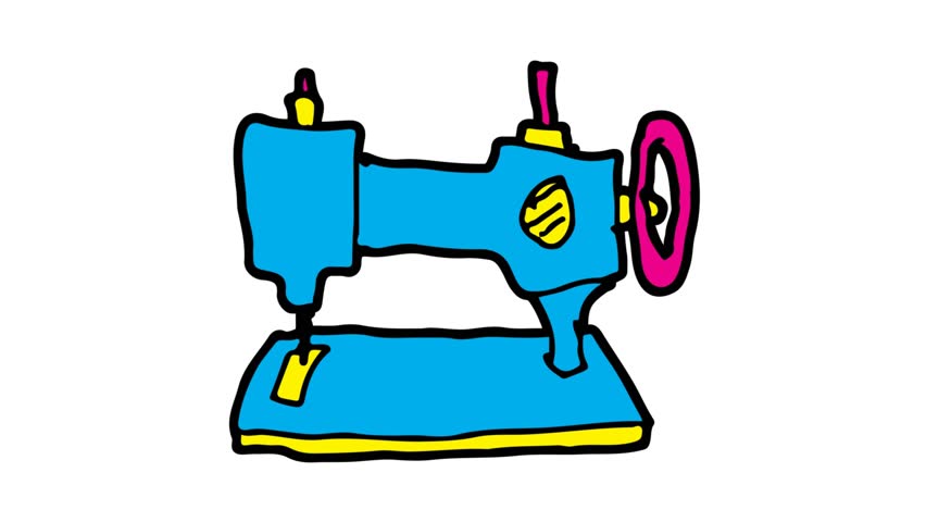 41 Sewing Machine In Cartoon Stock Video Footage - 4K and HD Video Clips |  Shutterstock