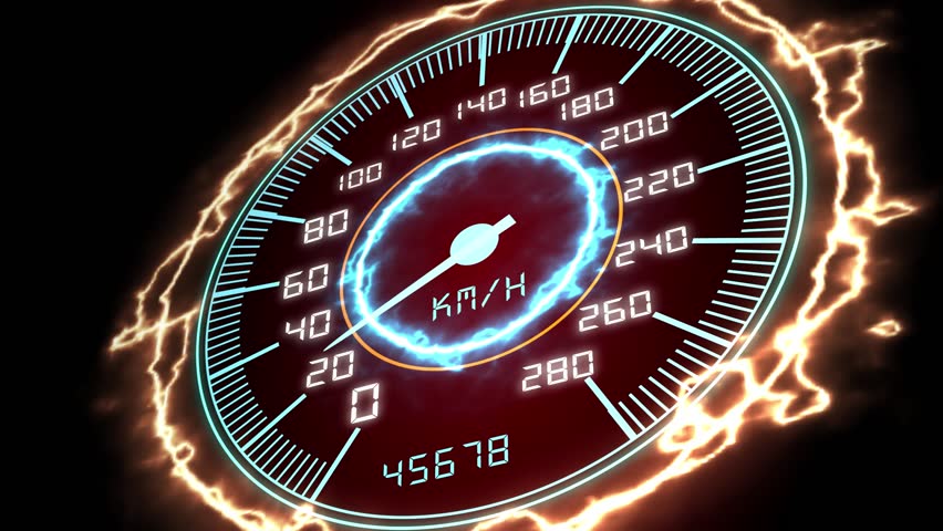 Speedometer, tachometer, 2 different colors - HUD - Powered by Shutterstock - Get 15% off with code: PIKWIZARD15