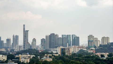 Timelapse Of The Petaling Jaya Stock Footage Video 100 Royalty Free Shutterstock