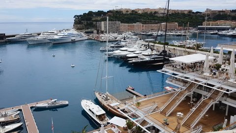 Elite yacht parking spots in European resort, guided cruise on board for tourist