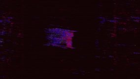 Digital pixel noise glitch art effect. Retro futurism 80s 90s dynamic wave style. Video signal damage with tv noise and old screen interference