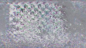 Digital pixel noise glitch art effect. Retro futurism 80s 90s dynamic wave style. Video signal damage with tv noise and old screen interference - Powered by Shutterstock - Get 15% off with code: PIKWIZARD15