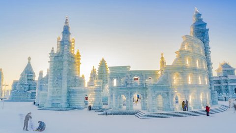 Ice castle Stock Video Footage - 4K and HD Video Clips | Shutterstock