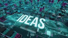 Ideas with digital technology concept - Powered by Shutterstock - Get 15% off with code: PIKWIZARD15