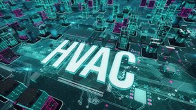 HVAC with digital technology concept - Powered by Shutterstock - Get 15% off with code: PIKWIZARD15