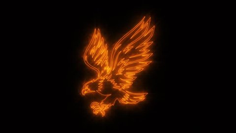 Fire Eagle Tattoo Stock Vector (Royalty Free) 80039278 | Shutterstock