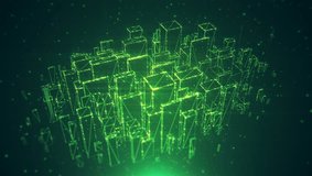 Digital Green City Backround - Powered by Shutterstock - Get 15% off with code: PIKWIZARD15