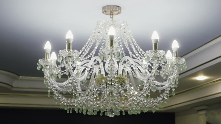 Crystal Lamp Vintage Elegant Chandelier, What Does The Chandelier Mean In English