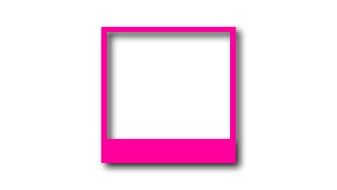 Blank Photo Frame Hanging On Line Stock Vector (Royalty Free) 190054061 ...