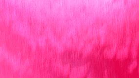 4K pink water curtain close up abstract, background,