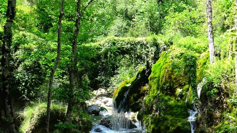 Casaletto Spartano is a small town of just over one thousand inhabitants, in the province of Salerno, specifically in Cilento. In a place called Capello there is a waterfall: "capelli di venere"