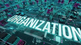 Organization with digital technology concept - Powered by Shutterstock - Get 15% off with code: PIKWIZARD15