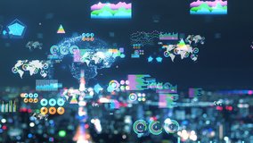 Urban cityscape and statistics concept. - Powered by Shutterstock - Get 15% off with code: PIKWIZARD15