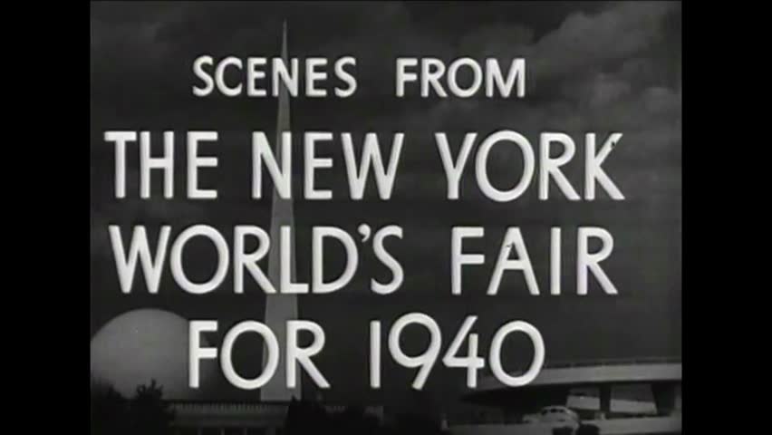 CIRCA 1940s - Scenes from the World?s Fair in New York in 1940.