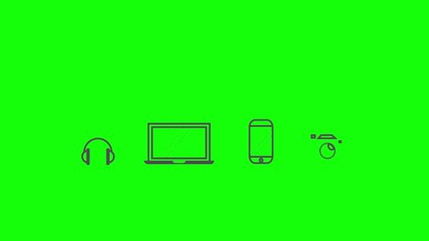 Live Streaming Line Icon Animation Stock Footage Video 100 Royalty Free Shutterstock