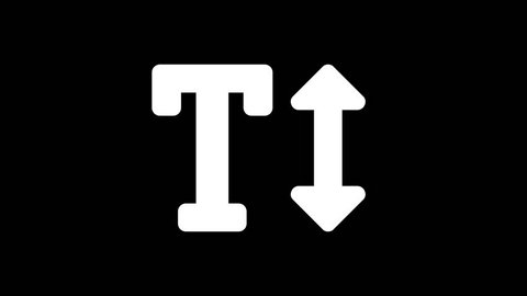 Glitch Effect Arises Text Height Symbol Stock Footage Video (100% ...
