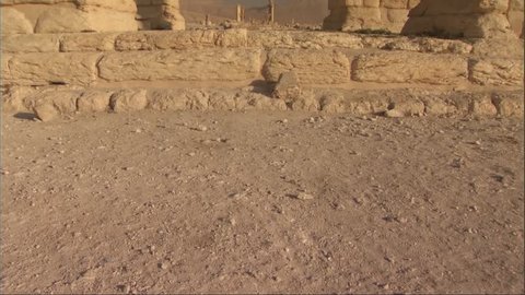 Tetrapylon monument/Ancient City of Palmyra/Damascus,Syria