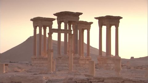 Ruins/Ancient City of Palmyra/Damascus,Syria 30.09.2015