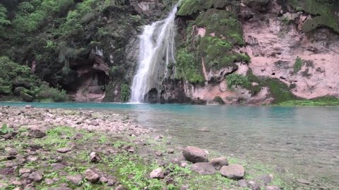 Ain Kor Waterfalls in Salalah