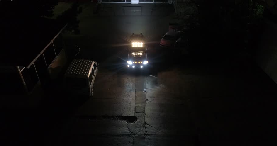 night car lights