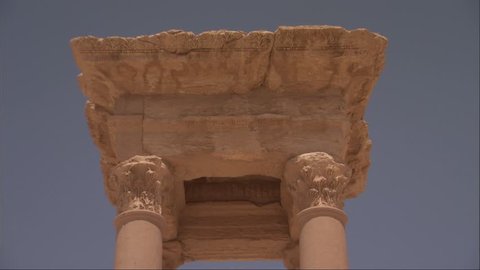 Tetrapylon monument/Ancient City of Palmyra/Damascus,Syria