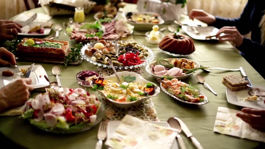 Salad With Olives And Mushrooms Image - Free Stock Photo - Public 