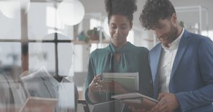 beautiful mixed race business woman manager meeting with corporate team discussing project sharing creative ideas enjoying teamwork in office workspace - Powered by Shutterstock - Get 15% off with code: PIKWIZARD15