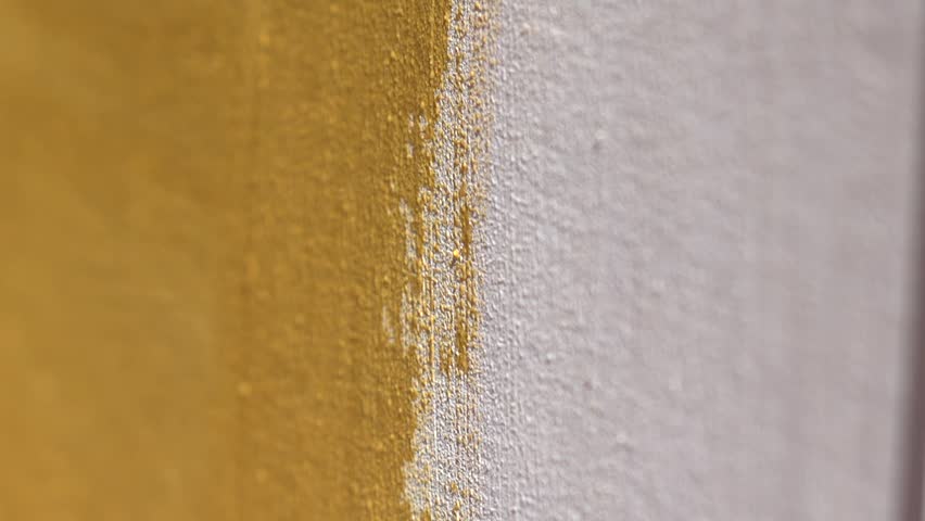 ocher pigment paint