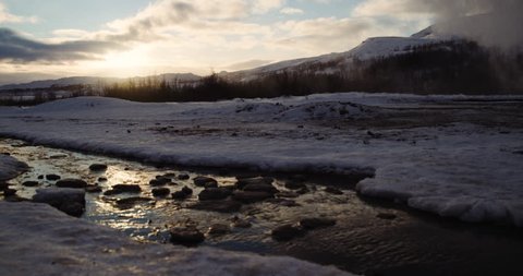 Iceland Icy Stream