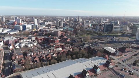 Coventry City Centre, Central Six Aerial 4K City Of Culture 2021 Cine D