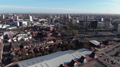 Coventry City Centre, Central Six Aerial 4K City Of Culture 2021