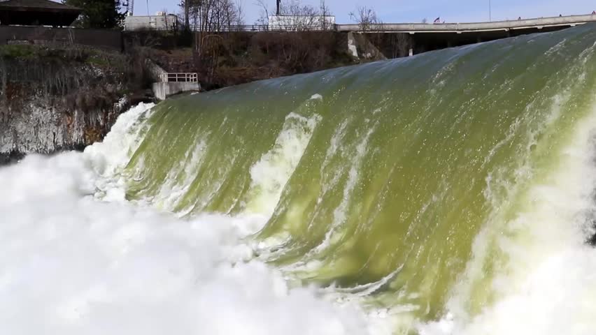Spokane Falls rushing