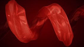 Abstract background with animated twisted shape. Animation of seamless loop. - Powered by Shutterstock - Get 15% off with code: PIKWIZARD15