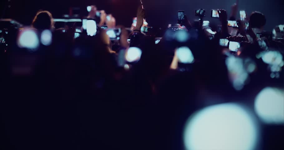 CROWD singing artist cheering 4k rock music pop music slow music rap music scene shows Concert crowd applause concert stage 4k concert hall neon Flood led nights club jumping hall waving silhouettes Royalty-Free Stock Footage #1025329778