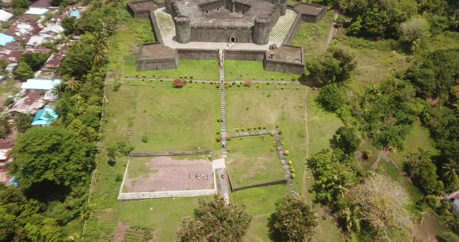 FORT BELGICA IN BAND NEIRA ISLAND