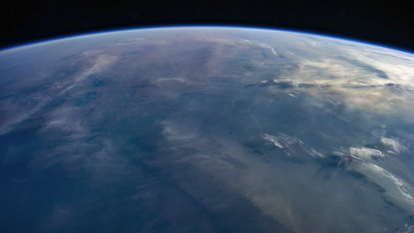 Time lapse of earth revolving viewing from NASA International Space Station (ISS) mainly Sahara Desert, Nile and Red Sea in Middle East - images courtesy of NASA. Royalty-Free Stock Footage #1025375402