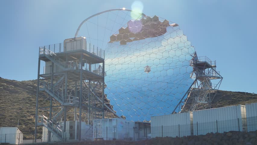 The MAGIC Atmospheric Gamma Imaging Telescope, La Palma, Canary Islands