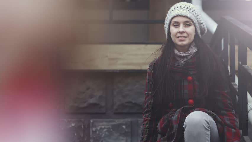 Mother ready to hold daughter running towards her