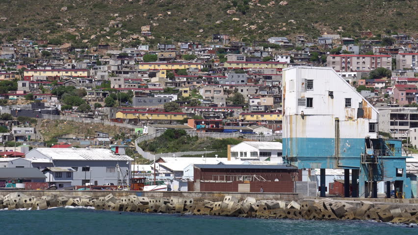 South Africa False Bay Simon Town Coastline Houses