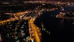 Aerial Netherlands Amsterdam June 2018 Night 30mm 4K Inspire 2 Prores

Aerial video of central Amsterdam in the Netherlands at night.