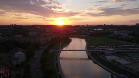 Aerial Lithuania Vilnius June 2018 Sunset 30mm 4K Inspire 2 Prores

Aerial video of downtown Vilnius in Lithuania at sunset.