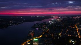 Aerial Latvia Riga June 2018 Night 30mm 4K Inspire 2 Prores

Aerial video of downtown Riga in Latvia at night.