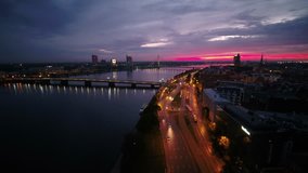 Aerial Latvia Riga June 2018 Night 15mm Wide Angle 4K Inspire 2 Prores

Aerial video of downtown Riga in Latvia at night with a wide angle lens.