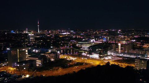 Aerial Germany Berlin June 2018 Night 30mm 4K Inspire 2 Prores

Aerial video of downtown Berlin in Germany at night