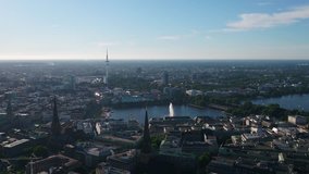 Aerial Germany Hamburg June 2018 Sunny Day 30mm 4K Inspire 2 Prores

Aerial video of downtown Hamburg in Germany on a sunny day.