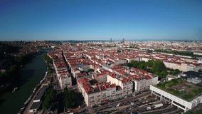 Aerial France Lyon June 2018 Sunny Day 15mm Wide Angle 4K Inspire 2 Prores

Aerial video of downtown Lyon in France on a sunny day with a wide angle lens.