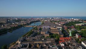 Aerial Denmark Copenhagen June 2018 Sunny Day 30mm 4K 
Aerial video of downtown Copenhagen in Denmark on a sunny day.