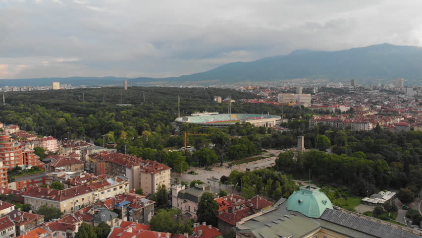 Aerial Bulgaria Sofia June 2018 Sunny Day Mavic Air

Aerial video of downtown Sofia in Bulgaria on a sunny day.